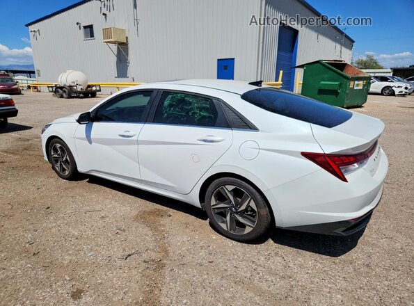 5NPLP4AG8NH053549 2022 HYUNDAI ELANTRA White Հետևի ձախ