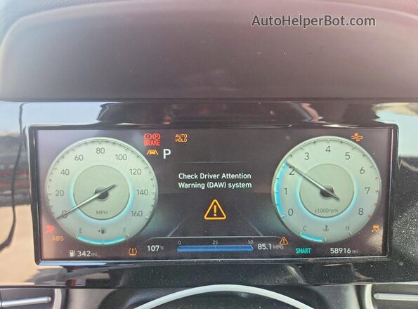5NPLS4AG0MH036483 2021 HYUNDAI ELANTRA Red ხელსაწყოთა პანელის ხედი