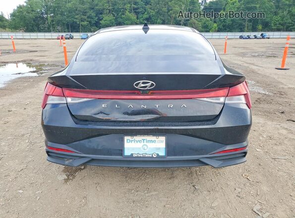 5NPLS4AG0NH078380 2022 HYUNDAI ELANTRA Black Rear view
