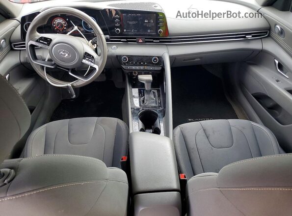 5NPLS4AG0NH078380 2022 HYUNDAI ELANTRA Black Dashboard view