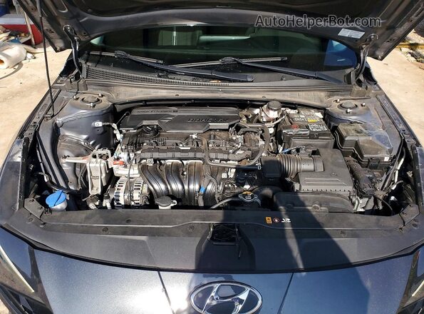 5NPLS4AG0PH093626 2023 HYUNDAI ELANTRA Charcoal Widok wnętrza z tyłu