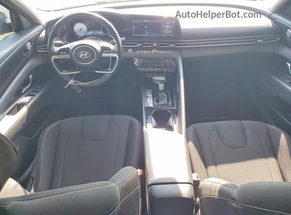 5NPLS4AG0PH093626 2023 HYUNDAI ELANTRA Charcoal Widok deski rozdzielczej