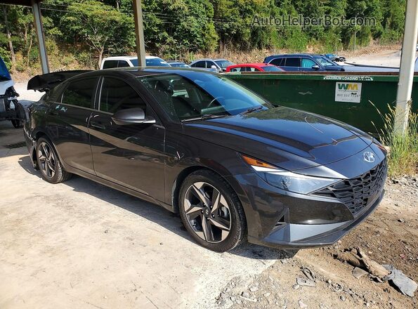 5NPLS4AG0PH093626 2023 HYUNDAI ELANTRA Charcoal Przód prawy