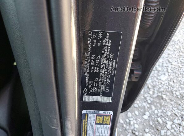 5NPLS4AG0PH099409 2023 HYUNDAI ELANTRA Gray Շարժիչի բաժամունքի տեսք
