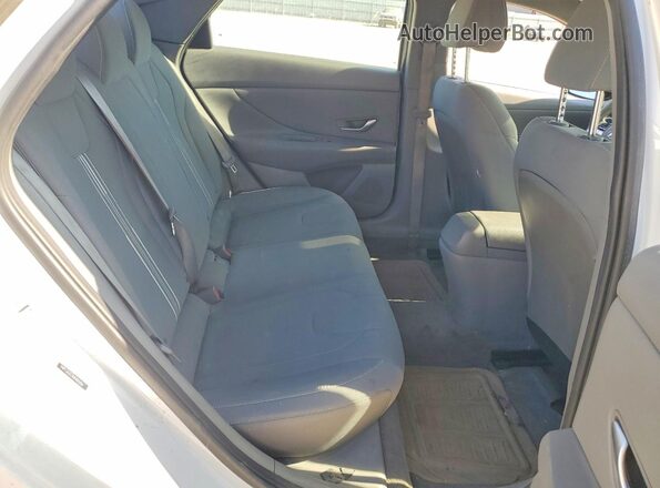 5NPLS4AG1MH005856 2021 HYUNDAI ELANTRA White Вид задніх сидінь