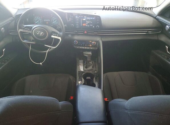 5NPLS4AG1NH076301 2022 HYUNDAI ELANTRA White Vista del salpicadero