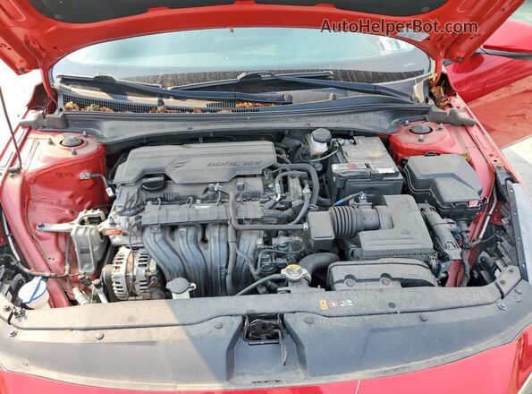 5NPLS4AG2MH010516 2021 HYUNDAI ELANTRA Red Vista interior trasera