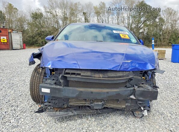 5NPLS4AG2MH021967 2021 HYUNDAI ELANTRA Blue Front view