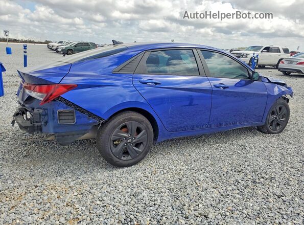 5NPLS4AG2MH021967 2021 HYUNDAI ELANTRA Blue Rear right