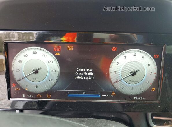 5NPLS4AG2MH021967 2021 HYUNDAI ELANTRA Blue Instrument cluster view