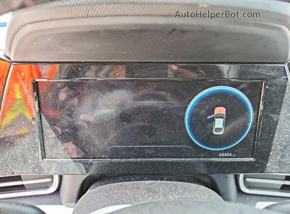 5NPLS4AG2MH051907 2021 HYUNDAI ELANTRA Red Instrument cluster view