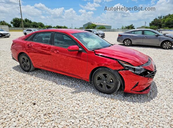 5NPLS4AG2MH051907 2021 HYUNDAI ELANTRA Red Front right