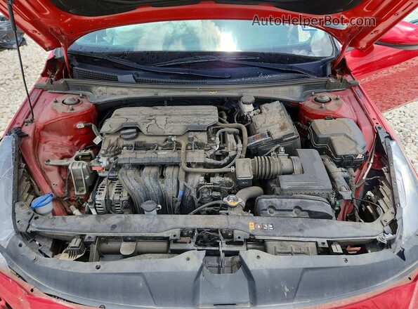 5NPLS4AG2MH051907 2021 HYUNDAI ELANTRA Red Rear interior view