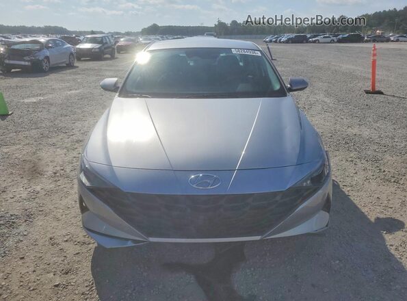 5NPLS4AG2NH086884 2022 HYUNDAI ELANTRA Silver Front view