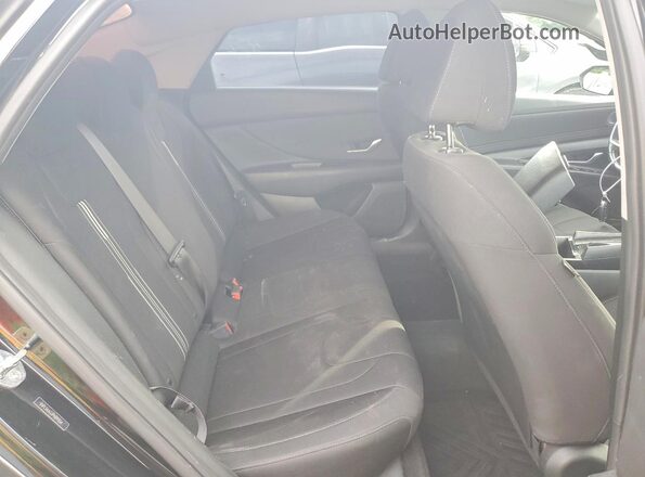 5NPLS4AG2PH091554 2023 HYUNDAI ELANTRA Black Rear seats view