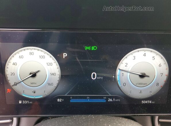 5NPLS4AG2PH107770 2023 HYUNDAI ELANTRA Black Widok zestawu wskaźników