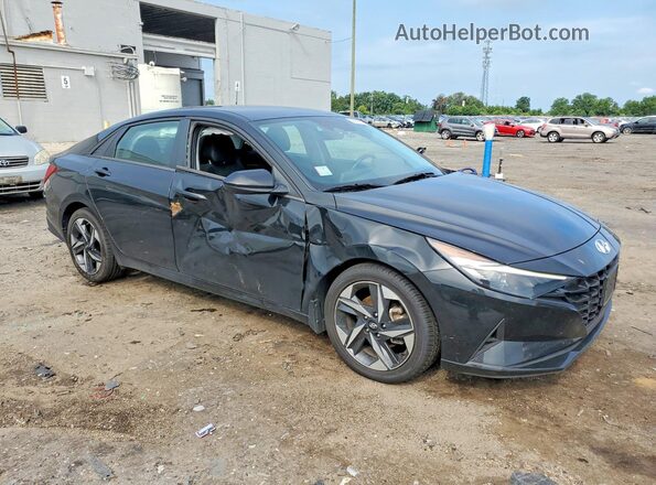 5NPLS4AG2PH107770 2023 HYUNDAI ELANTRA Black Przód prawy