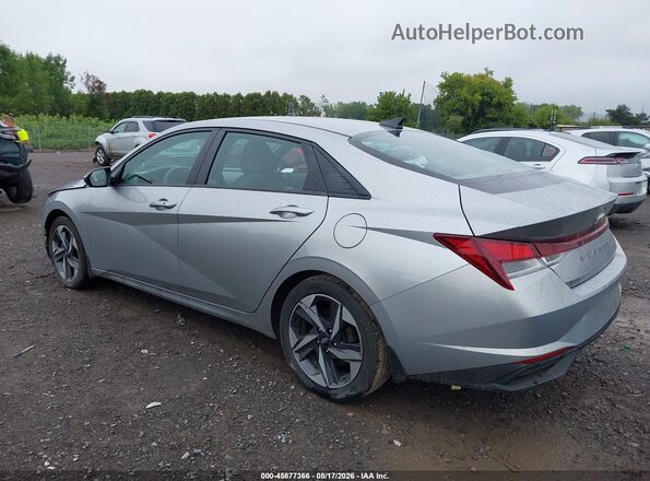 5NPLS4AG2PH118008 2023 HYUNDAI ELANTRA Серебряный Задняя левая четверть