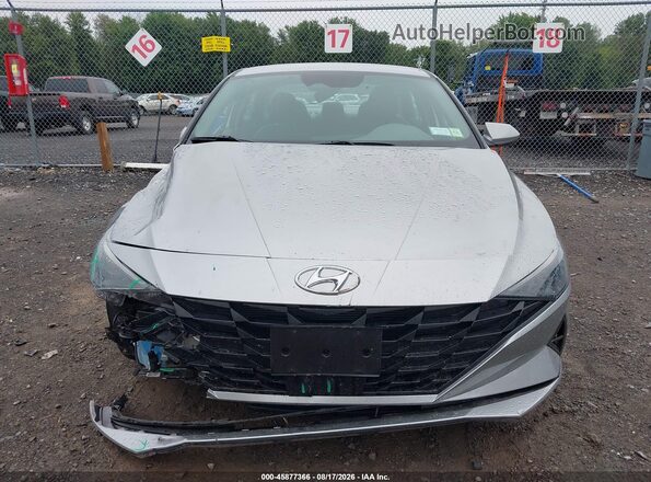 5NPLS4AG2PH118008 2023 HYUNDAI ELANTRA Серебряный Вид щитка приборов