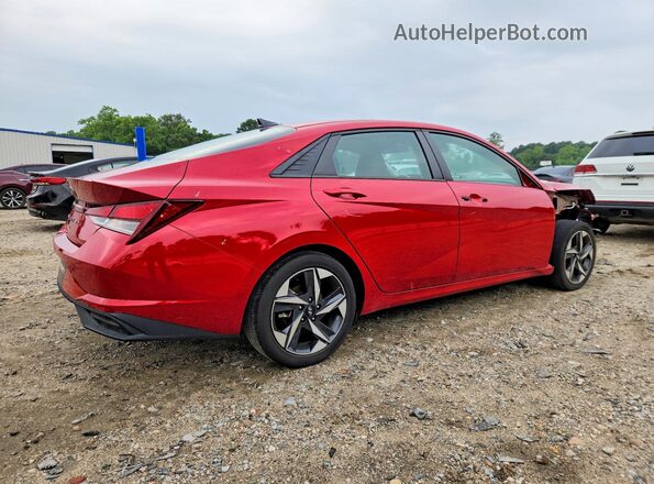 5NPLS4AG2PH119742 2023 HYUNDAI ELANTRA Red Tył prawy