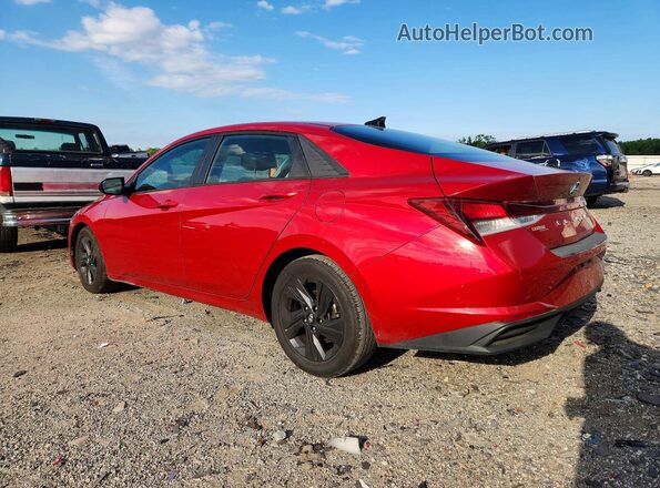 5NPLS4AG3MH007091 2021 HYUNDAI ELANTRA Red Tył lewy