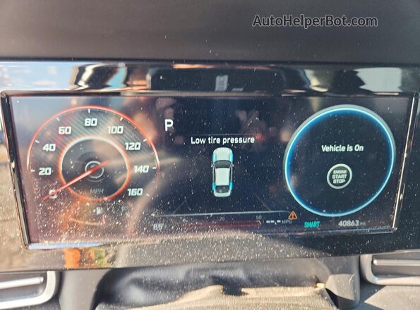 5NPLS4AG3MH007091 2021 HYUNDAI ELANTRA Red Widok zestawu wskaźników