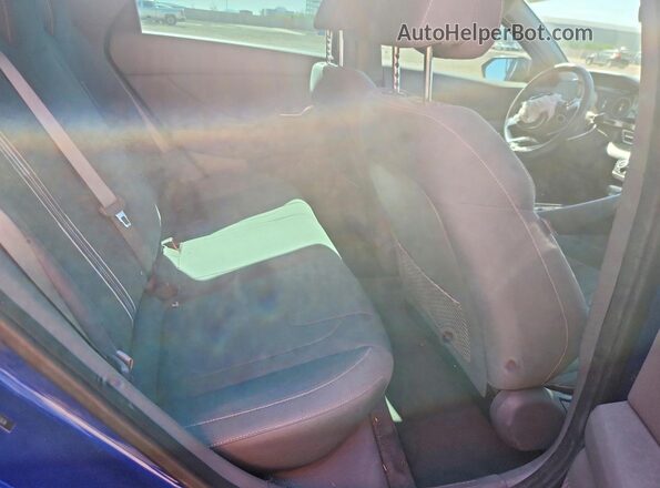 5NPLS4AG3MH052614 2021 HYUNDAI ELANTRA Синий Вид задних сидений