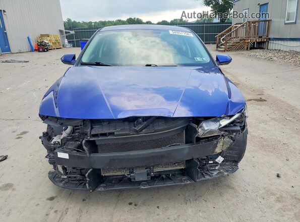 5NPLS4AG3NH053716 2022 HYUNDAI ELANTRA Blue Widok z przodu