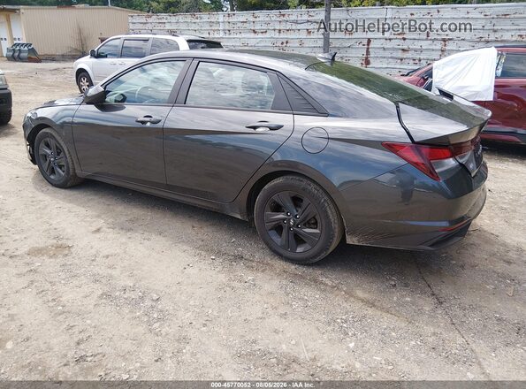 5NPLS4AG3NH071228 2022 HYUNDAI ELANTRA Gray Задня ліва чверть
