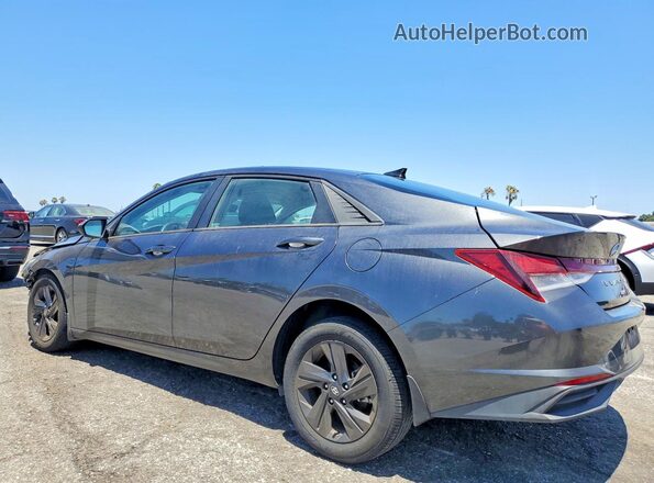 5NPLS4AG3NH074033 2022 HYUNDAI ELANTRA Charcoal Trasero izquierdo