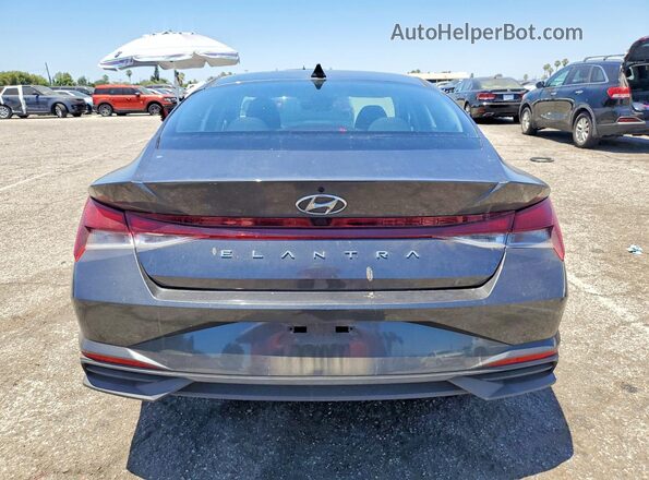 5NPLS4AG3NH074033 2022 HYUNDAI ELANTRA Charcoal Vista trasera