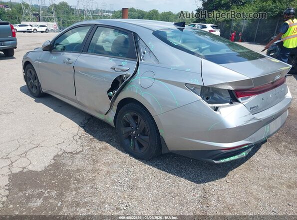 5NPLS4AG3NH082603 2022 HYUNDAI ELANTRA Silver Tył lewy