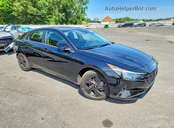5NPLS4AG3NH084268 2022 HYUNDAI ELANTRA Black Առջևի աջ