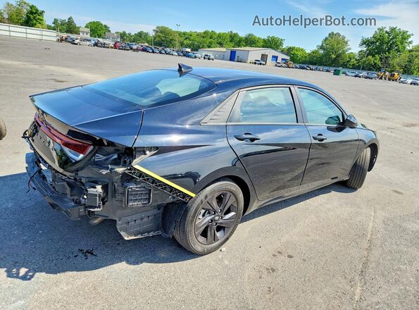 5NPLS4AG3NH084268 2022 HYUNDAI ELANTRA Black Հետևի աջ
