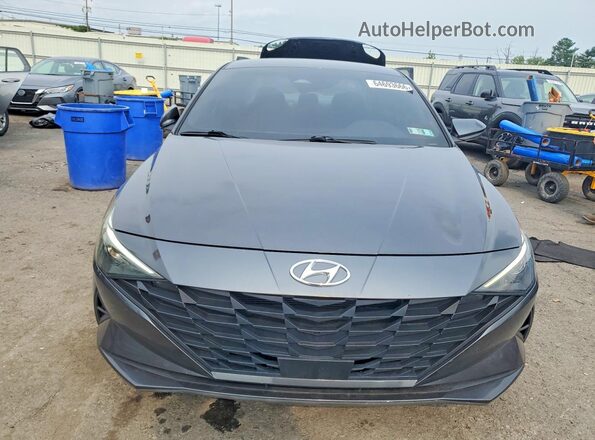5NPLS4AG3PH087271 2023 HYUNDAI ELANTRA Gray წინა ხედი