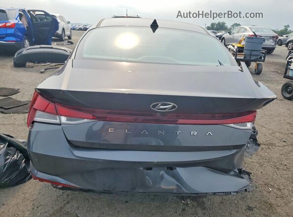 5NPLS4AG3PH087271 2023 HYUNDAI ELANTRA Gray უკანა ხედი