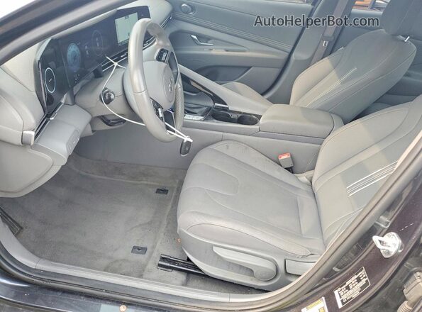5NPLS4AG3PH087271 2023 HYUNDAI ELANTRA Gray წინა სალონის ხედი