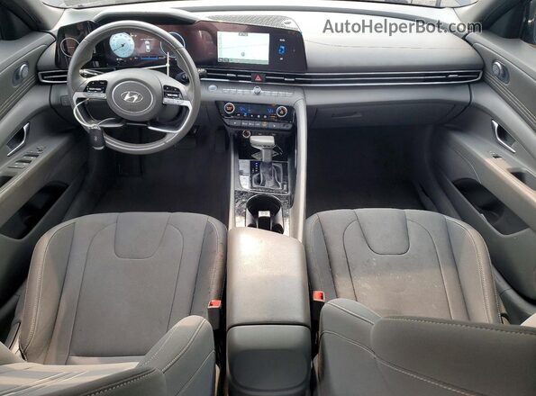 5NPLS4AG3PH087271 2023 HYUNDAI ELANTRA Gray წინა პანელის ხედი