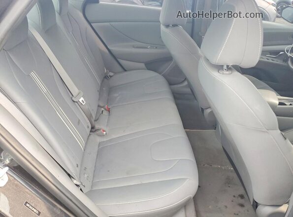 5NPLS4AG3PH087271 2023 HYUNDAI ELANTRA Gray უკანა სავარძლების ხედი