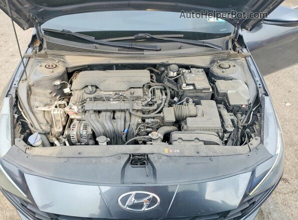 5NPLS4AG3PH087271 2023 HYUNDAI ELANTRA Gray უკანა სალონის ხედი