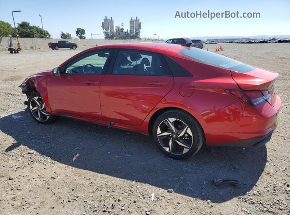 5NPLS4AG3PH096651 2023 HYUNDAI ELANTRA Red უკანა მარცხენა