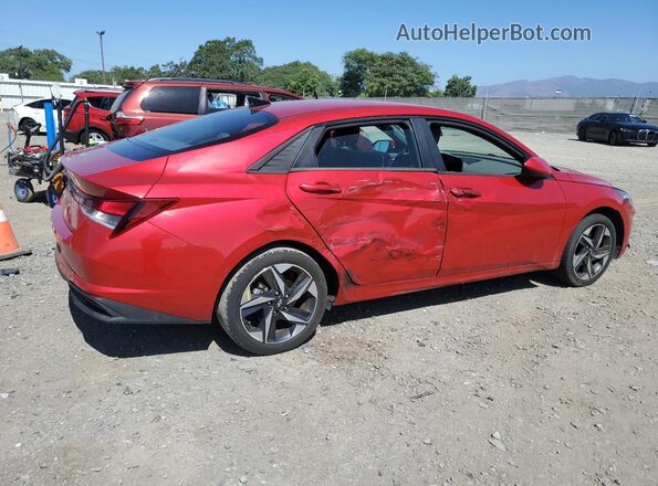 5NPLS4AG3PH096651 2023 HYUNDAI ELANTRA Red უკანა მარჯვენა