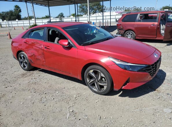5NPLS4AG3PH096651 2023 HYUNDAI ELANTRA Red წინა მარჯვენა