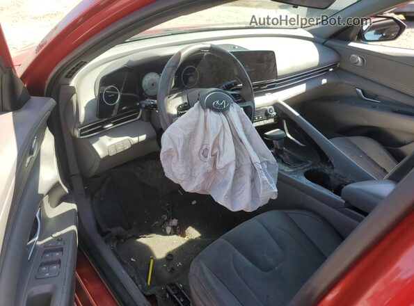 5NPLS4AG3PH096651 2023 HYUNDAI ELANTRA Red წინა პანელის ხედი