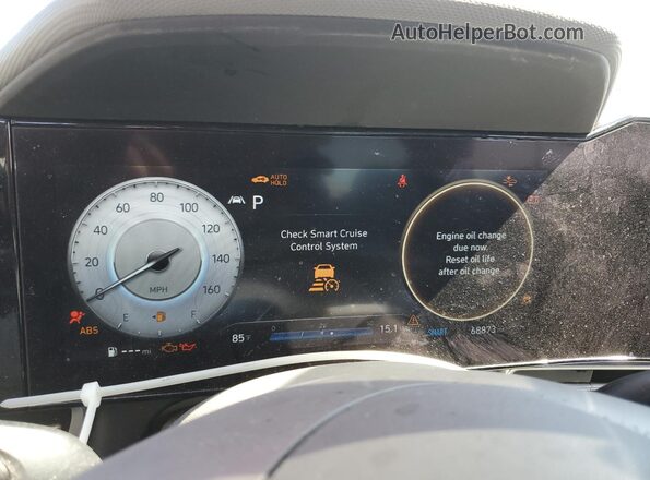 5NPLS4AG3PH096651 2023 HYUNDAI ELANTRA Red ხელსაწყოთა პანელის ხედი