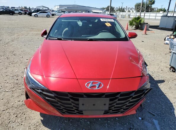 5NPLS4AG3PH096651 2023 HYUNDAI ELANTRA Red წინა ხედი