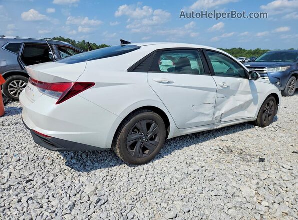 5NPLS4AG4MH031304 2021 HYUNDAI ELANTRA White Задня права чверть