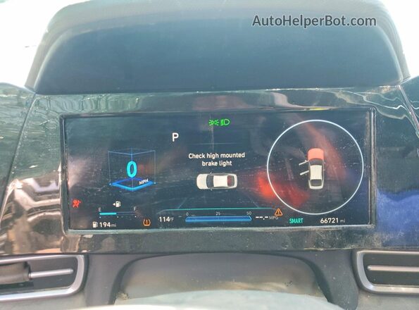 5NPLS4AG4MH031609 2021 HYUNDAI ELANTRA Black ხელსაწყოთა პანელის ხედი