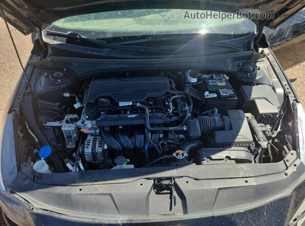 5NPLS4AG4MH031609 2021 HYUNDAI ELANTRA Black უკანა სალონის ხედი