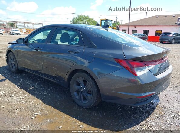 5NPLS4AG4NH065602 2022 HYUNDAI ELANTRA Gray Задня ліва чверть